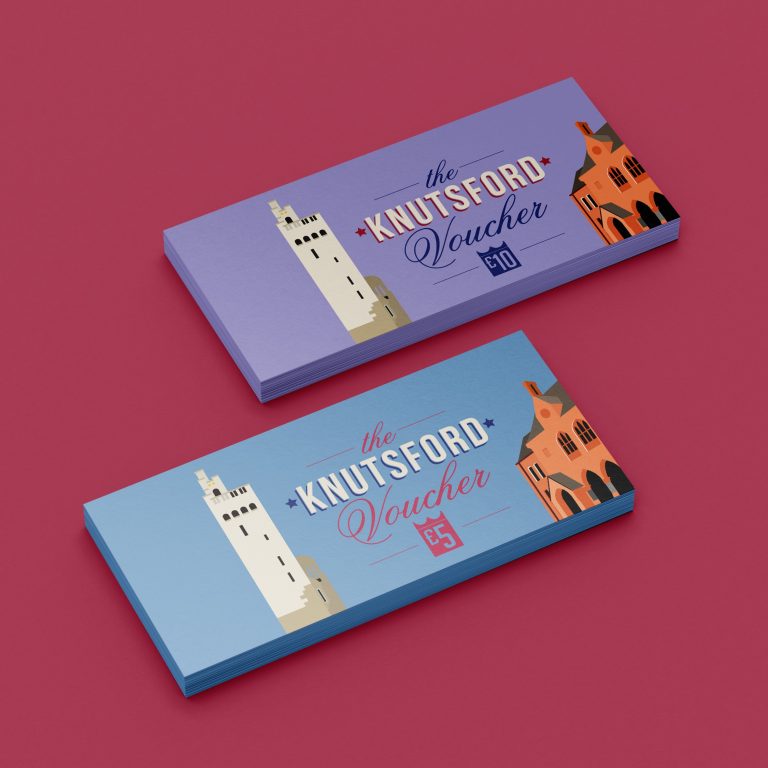 A picture showing bundles of the Knutsford Voucher