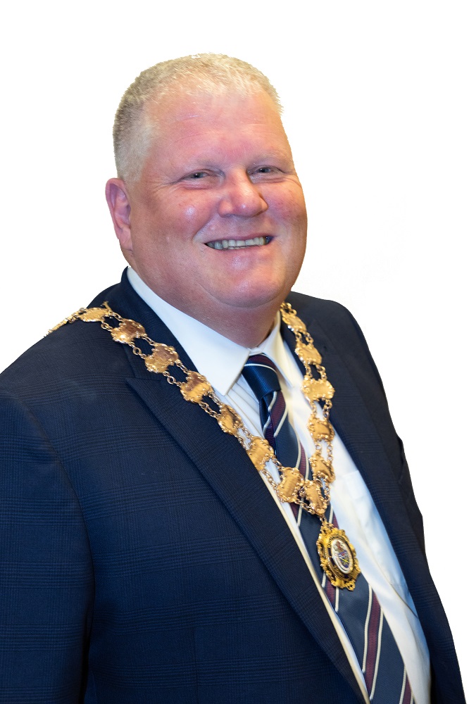 Town Mayor Cllr Colin Banks