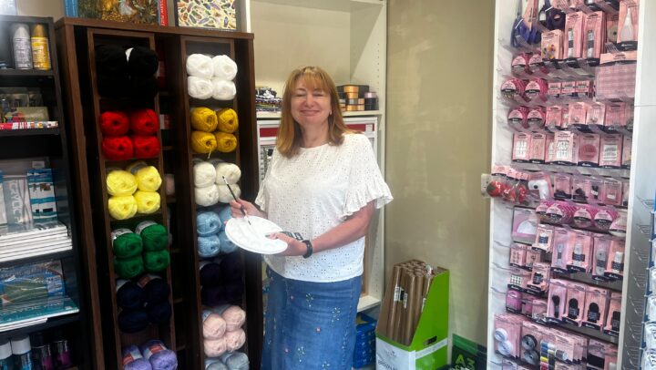 Melanie Naylor of Cheshire Craft Store