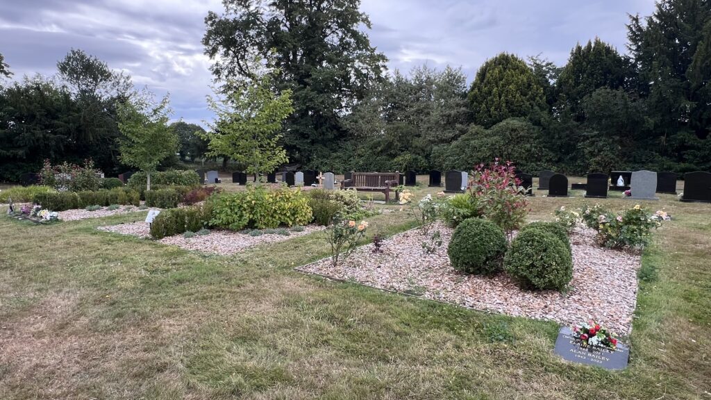 The Cremation Garden at Knutsford Cemetery